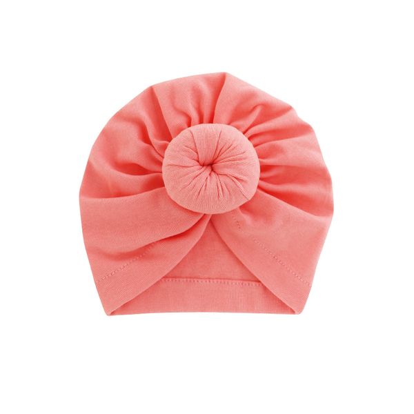 Günstig Preis Indian 6 Farben Baby Girl Hair Accessoires Heißer Verkauf Baumwollstirnband süße weiche Süßigkeiten Farbe Mädchen Kind Stirnband Donut Style Haarbänder