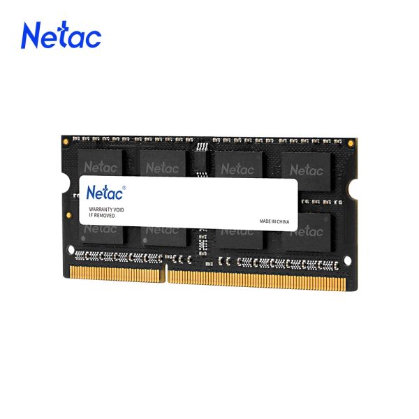 RAMS NETAC DDR3 4GB 8GB 1600MHz RAM Memória NB DDR3L SODIMM 1.35V PC3 12800 204pin para notebook para laptop