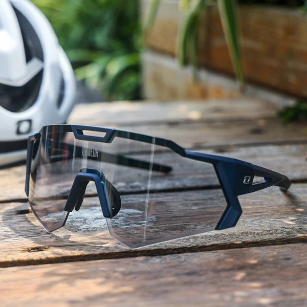 Eyewears Lameda Professionelle Farbe Wechseln Sie Männer und Frauen polarisierte Radfahrer Bycle Road Mountain Bike Windschutzbrille