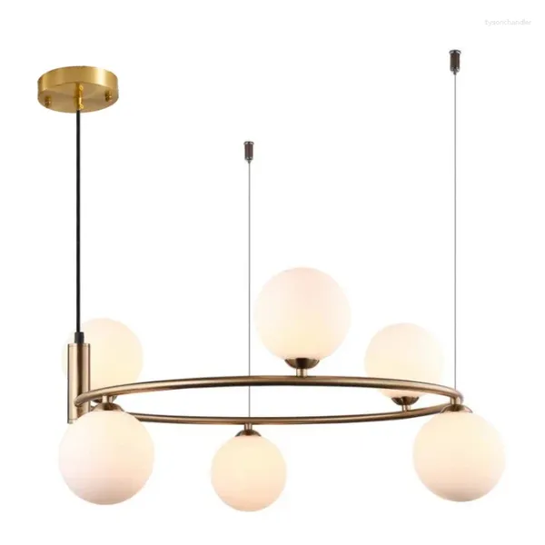 Lampadari designer nordico a led soffitto lampadario vetro paralume g9 per soggiorno centrale tavolo da letto luci a sospensione per la casa decorazione