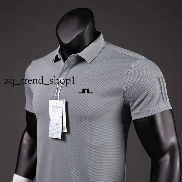 Herren Polos Sommer Golfhemden Männer lässige Polo Kurzärmel atmungsaktiv schnell trocken j Linfeberg tragen Sport -T -Shirt 52