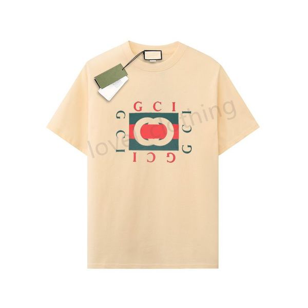 Üstler Erkek Tasarımcı T Shirt Tişört Yaz Gevşek Tees Moda Günlük Gömlek Giyim Sokağı Sevimli T gömlekler Erkek Kadın Yüksek Kalite Unisex Çift