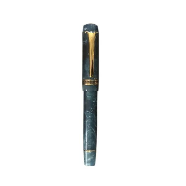 Pens Kaigelu 3 3161 Pen do Fountain ACRYLC F NIB azul marrom marrom marmore âmbar padrão Pen escrevi um presente para estudantes de escritório