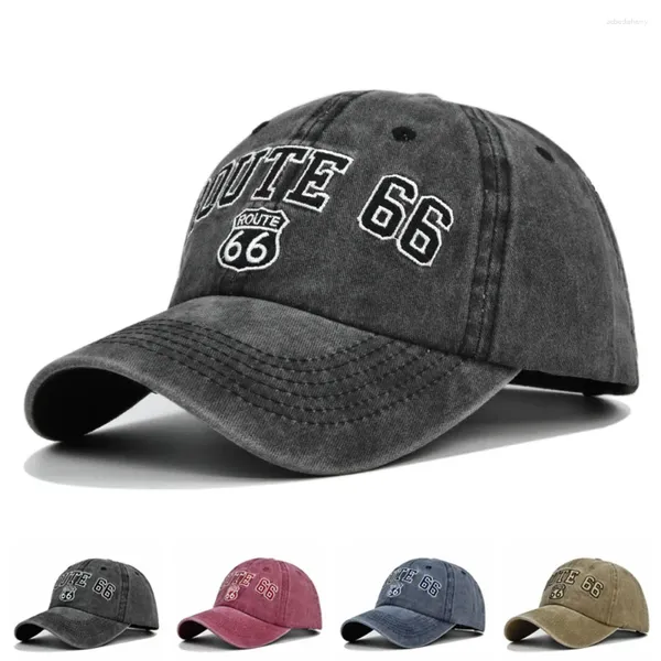 Caps de bola Men Letra vintage Capace de beisebol bordado masculino ao ar livre Moda de moda respirável Snapback Ajuste Hat Casquette Kpop Bone
