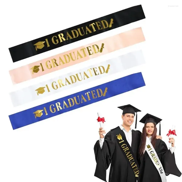 Cinture di laurea con spalla con fascia graduata con cinturini graduati CRIDULE CERDUZIONE DI GRANDAZIONE SASH