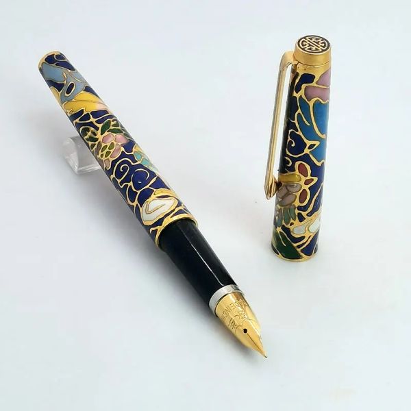 Ручки Старая инвентарь Китая Иридиум Йонг Шэн 320 Фонтан -ручка и шариковая пера