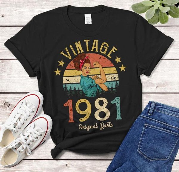 Kadın T Shirtler 2024 T-Shirt Doğum Günü Hediye Fikri Kadın Kızlar Anne Kızı Komik Retro Tişört Büyük Boy Grafik