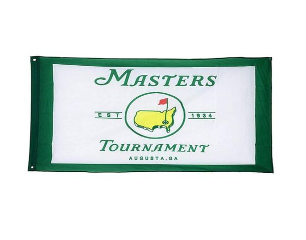 FLAGGIO MASTER GOLF 2020 3X5 FT Banner da golf 90x150 cm Regalo per festival 100D in poliestere in poliestere Flag stampato all'aperto 9526598