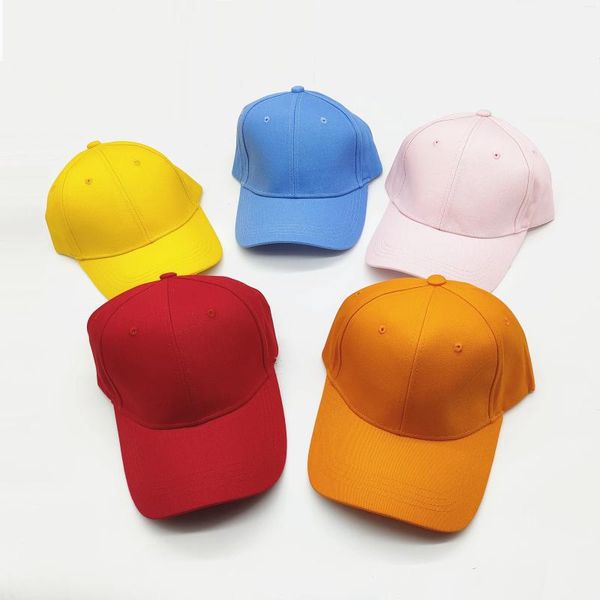 Caps de bola versão coreana do boné de beisebol de luz de algodão puro de seis peças