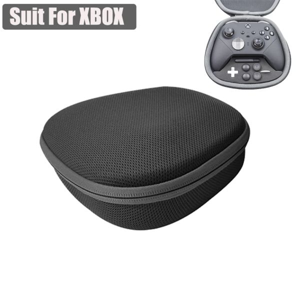 Casos Bolsa de armazenamento dura EVA portátil para Xbox One x Série X Handle Case Proteção Durável para Xbox Game Console Elite 2 Saco de controle