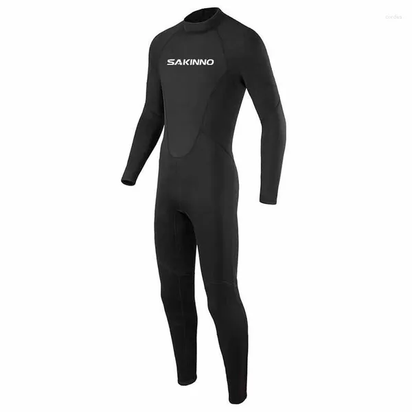 Damen Badebekleidung Neopren Neopren Neoprenanzug ein einteiliger Langarm-Schwimmkleider Kleidung Schnell trockener Badeanzug Sonnencreme Schnorcheln Surf nasser Anzug