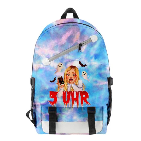 Mochilas 2022 New Rebekah Wing Merch Beki Backpack Teenager Boys Girls Oxford Oxford High Capacity Backpack de Backpack de Viagem da Escola