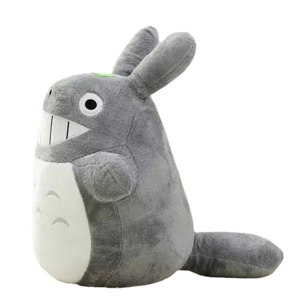 35 cm mein Nachbar Totoro Plüsch Spielzeug süße Plüsch Katze Japanische Anime -Puppe Plüsch mit Lotus Leaf Kids Spielzeug Geburtstag Weihnachtsgeschenk