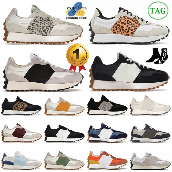 327 scarpe da corsa atletica da ginnastica per maschili da uomo N327 Femine per allenatori Nero Bianco Orange Green Piattaforma 327s Spazza da tennis per esterni Dhgate