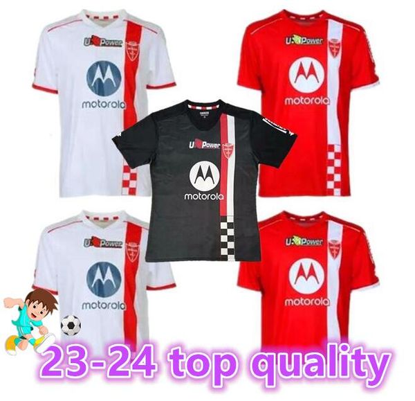 AC Monza Soccer Jerseys 2023 24 Gytkjaer valoti sensi camisetas de Futbol Caprari Mota Ciurria Home Red White White 2023 24 футбольные рубашки Мужчина униформа Top8899