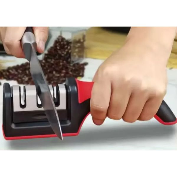 Yeni 2024 Keskinleştirici Hanehalkı Hızlı Keskinleştirme Whetstone Stick Mutfak Bıçağı Mutfak Gadget Kaleme Farklı Kara Kalemler 3/4 Aşamalı Tip Whetstone