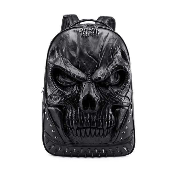 Mochilas de mochilas e mulheres Pacote de costas a vapor Punk Personalidade Viagem Bagpack 3D Backpacks Stanha escolar de laptop para adolescentes