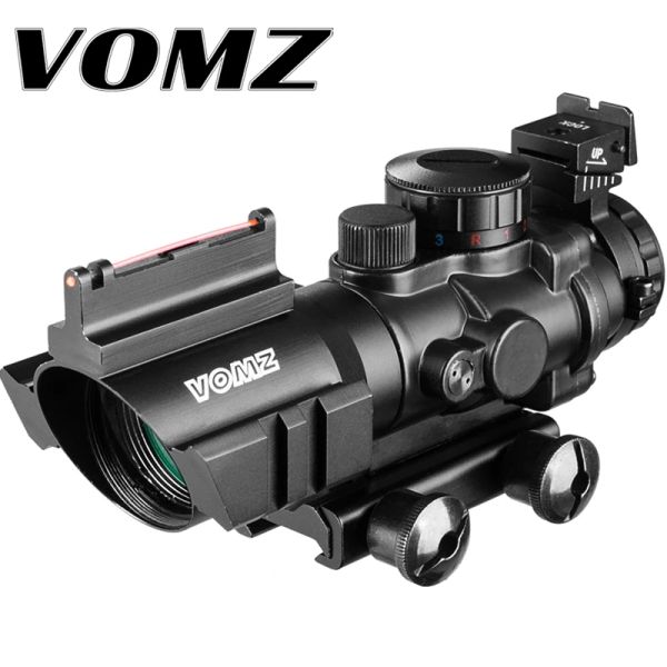 Scopes 4x32 Riflescope 20mm Dovetail Reflex Optics Ambito di vista tattico per caccia al fucile pistola a slittatore di sniper ingrandimento aria morbida