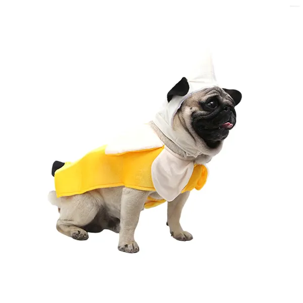 Hundebekleidung lustige Banane Haustier Kleidung super süß und Kostüm für Haustiere täglich Kleidung oder Gehen