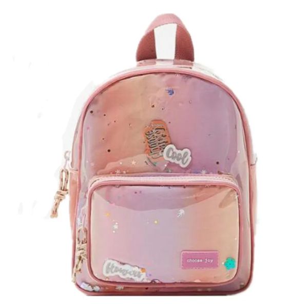 Rucksäcke 2022 neuer Stil Kinderbeutel Girl Detail Dekoration Pink Glitter Rucksack Schultasche