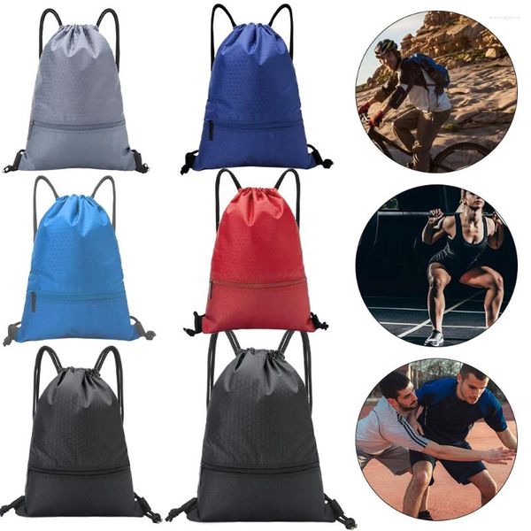 Bolsas ao ar livre Backpack Backpack Sports Fitness de grande capacidade de ginástica multifuncionação para natação escolar