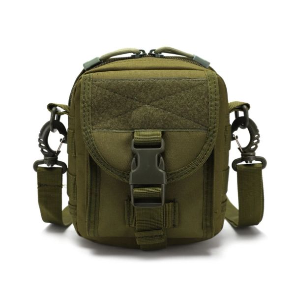 Packs wasserdichte militärische taktische Tasche Nylon Molle Taille Pack Wanderfischerei Jagd Sport Taillenbeutel Camping Schulter Messengerbeutel