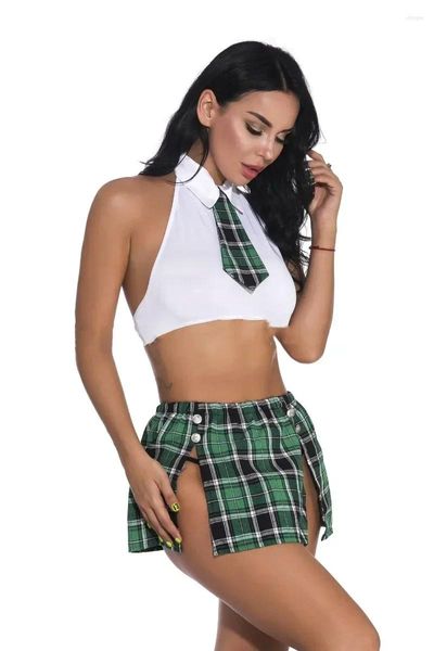 Frauen Nachtwäsche Top Fashion Sexy Home Wear Game Uniformen Schlafkleider Rollenspiele Studentin Damen Nachthemd Dessous Nachtwäsche