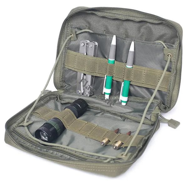 Pacote Militar Molle Utility Bag Camping Hunting Emergency Medical Survival Tool EDC Pack Airsoft Tactical Primeiros Soces Kits Bolsa