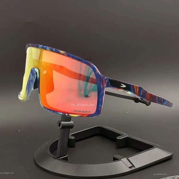 Tasarımcı Okakley Güneş Gözlük Erkekler için Dağ Bisikleti Güneş Gözlüğü Kadın Açık Bisiklet Gözlükleri Maraton Polarize Güneş Gözlüğü Spor Okleyler Güneş Gözlüğü 2441