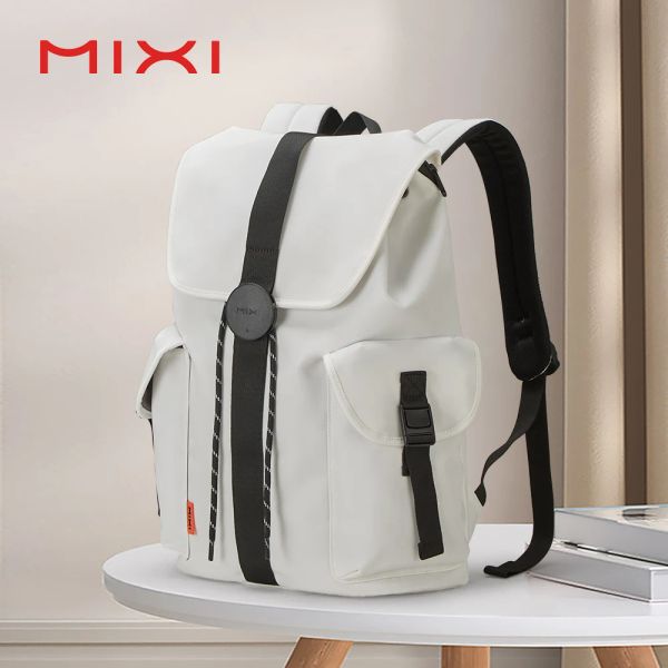 Mochilas Mixi Novo laptop de 16 '' Menina de laptop masculino à prova d'água Bolsas de viagens casuais de viagem Mulheres ao ar livre Rucksack de 17 polegadas M52228