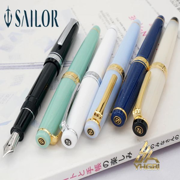 Pens Sailor original Fountain Pen Seasons Series 14K Gold Nib Melhor Presente para Escola de Escritório de Coleção para Writed11224