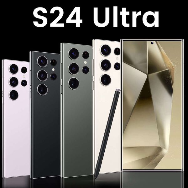 Новая встроенная ручка S24 Ultra 7,3 дюйма с 8-ядерным смартфоном 4+128 ГБ с высоким уровнем 4G