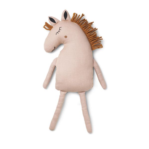 Bambola per bambini più venduta bambola creativa bambola grigia di cotone morbido unicorno peluche giocattolo animale