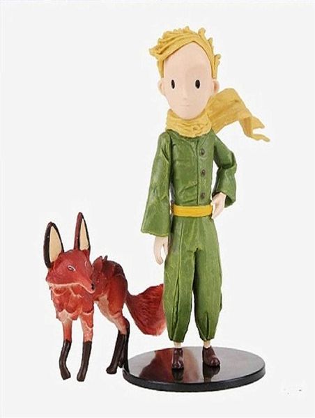 HAPE O Little Prince e Fox Anime Figura Valentina039S Presente para Girlfriend Kids Toys Home Decoration Ação de Graças 201202189b7624144