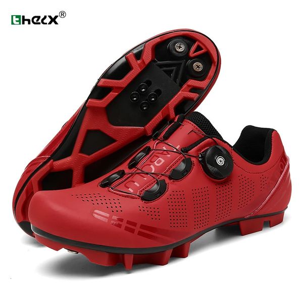 Sapatos de ciclismo MTB MEN MEN ROADA AUTO-LOCK ROAD SHONS SPELELERS SNEAKERS RACING BOTAS MULHERES SPD PEDAL MONTAY MONTANHA