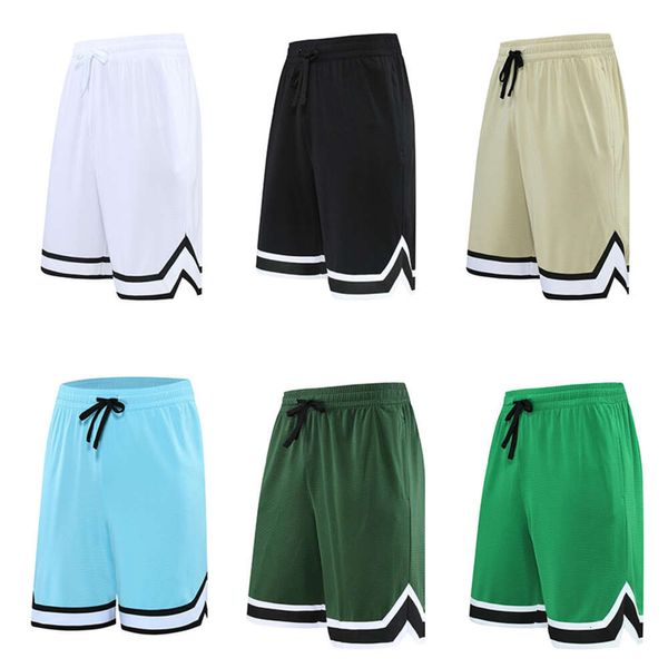 Shorts de homem shorts solto americano para homens bola verão corrida roupas esportivas calças de treinamento de ginástica de ginástica masculina fiess esportes de basquete gry treino