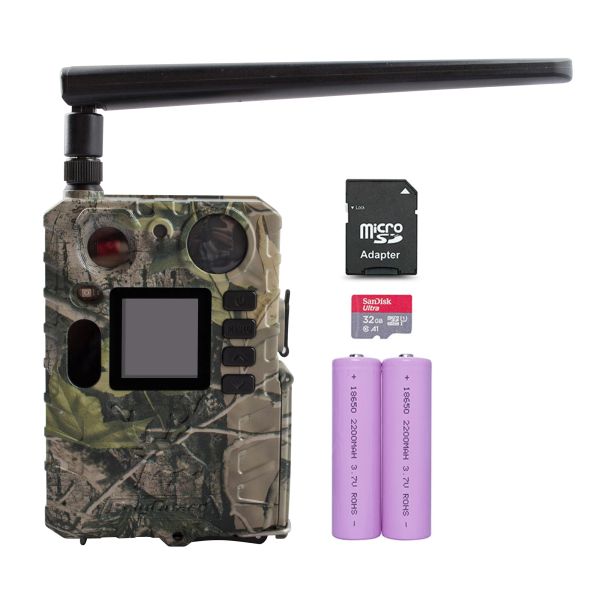 Kameras BG710MFP -Batterien TF -Karte mit 4G drahtloser Jagdkamera 940nm Schwarz IR Nachtsicht Invisible Trail Wild Camera