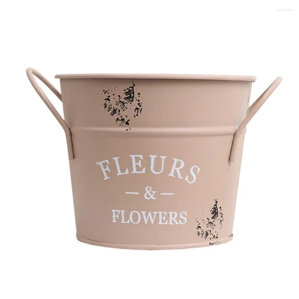 Vasi Flowerpot Garden Forniture Decorative Porta decorativa Blush Desktop Piancellana Fiorina di giardinaggio Rustico