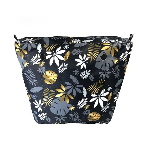 Sacchetti nuovi bordo floreale impermeabile inserto interno tasca interna per mini inserti classici per le borse degli accessori per sacchetti