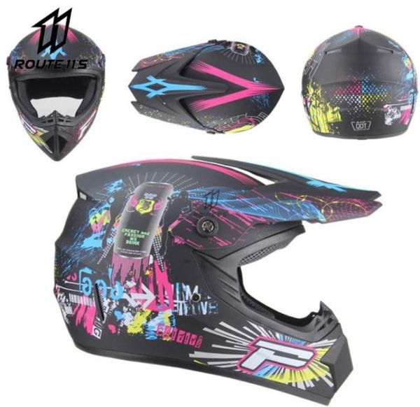 Мотокросс шлем вне дороги профессионал ATV Cross Helmets DH Racing Motorcycle Dirt Bike Capacete de Moto Casco5567036