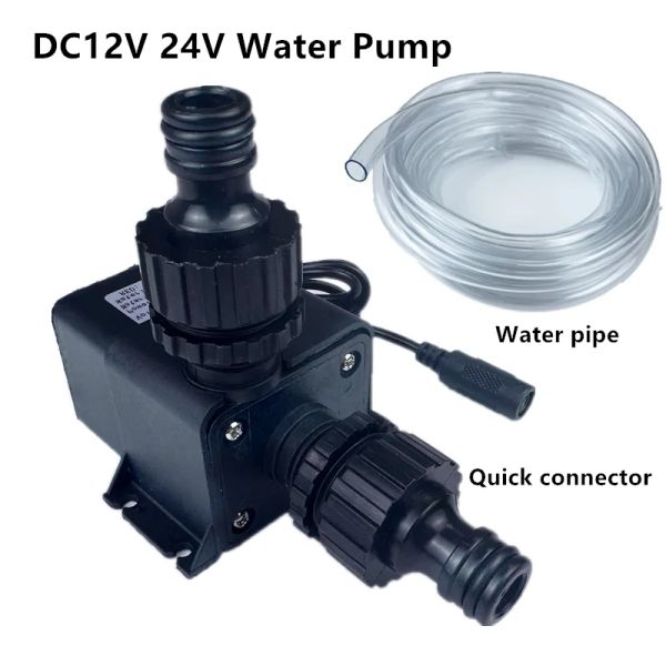 Accessoires 800L/H DC12V Wasserpumpe 12 -V -Fischtankpumpen 24 V RV Camping Solarzpump