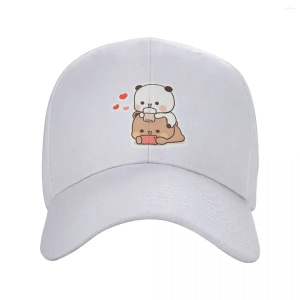 Beretler Bubu Dudu Time Beyzbol Kapağı Unisex Hip-Hop Kamyoner İşçi Panda Bear Hats Nefes Alabilir Polyester Güneş Kapakları Sonbahar Şapkası
