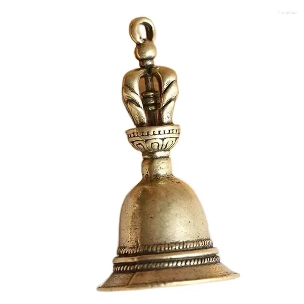 Figurine decorative retrò Copper Wind Chimes Cragi in ottone Idee in bronzo tibetano che cadono