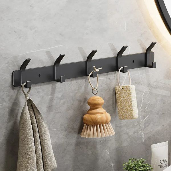 Gancio nero Avanzale per spugnetta per unghie per unghie Alluminio Capellone Abbonamento Accesso Accessori per la cucina Accessori per la cucina 240407