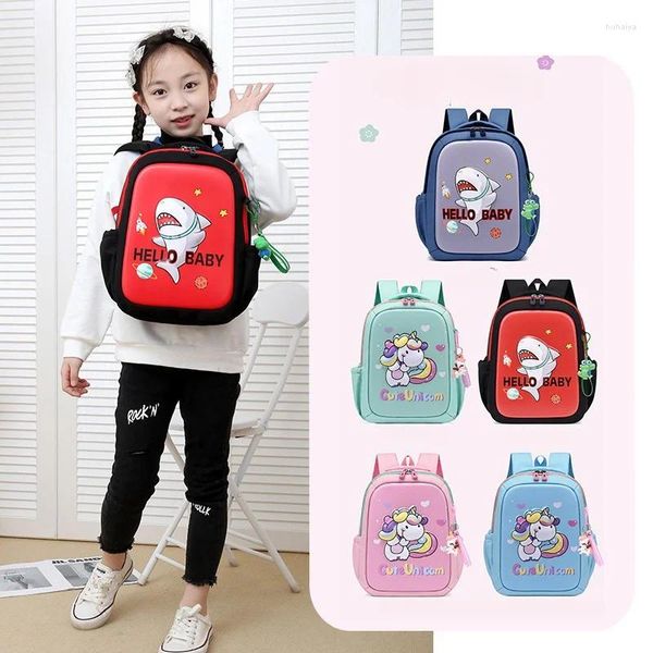 Backpack Boys and Girls School Primary School 1-2 Saco de escolares infantis infantis