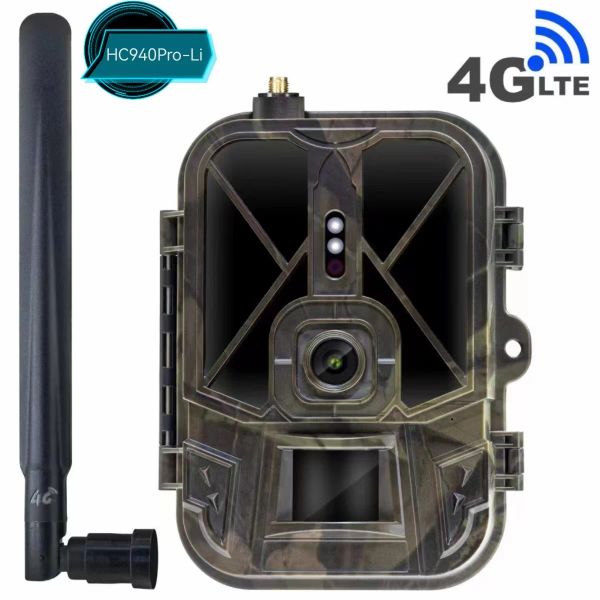 Telecamere HC940Proli Hunting Camera, 36MP, 4K, trappole fotografiche, Libattery 10000Mah, controllo delle app, servizio cloud per il monitoraggio della fauna selvatica