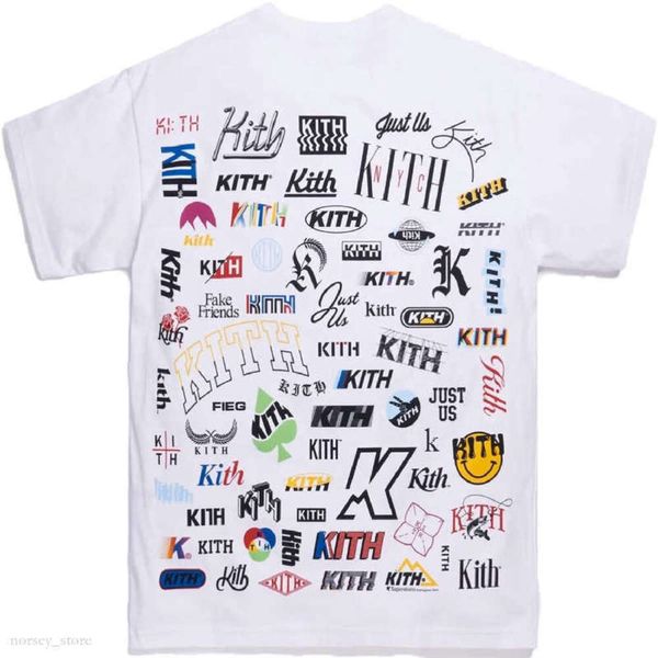 Kith T Shirt 2024 Neues Kite Designer Herren Nover T-Shirt Montag Exklusive Rücken AOP Classic Short Sleeve T-Shirt Kith 690