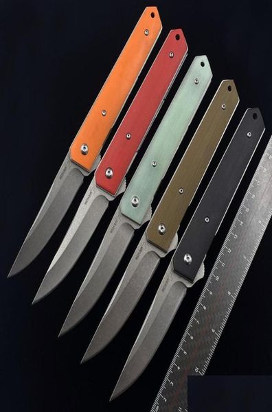 Нож Бокер Kwaiken за быстрый открытый подшипник складной нож на открытом воздухе Hunting Kicken Kitchen Kitchen Edc Drop Drop 2021 Home Garde8101816
