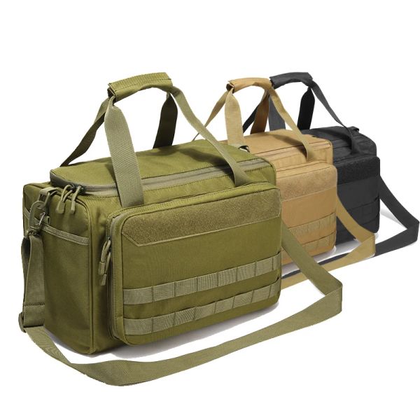 Paketler taktik torba molle sistem tabanca tabanca kasa atış atış airsoft av aksesuar araçları sling çantası çok fonksiyonlu spor çantası