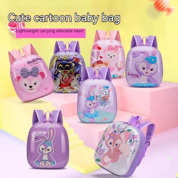 Bags Novo personagem de desenho animado fofo Stellalou Backpack de Kawaii Linabell Backpack Gift de feriado infantil Backpack fofo